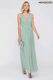 monsoon mint green dress